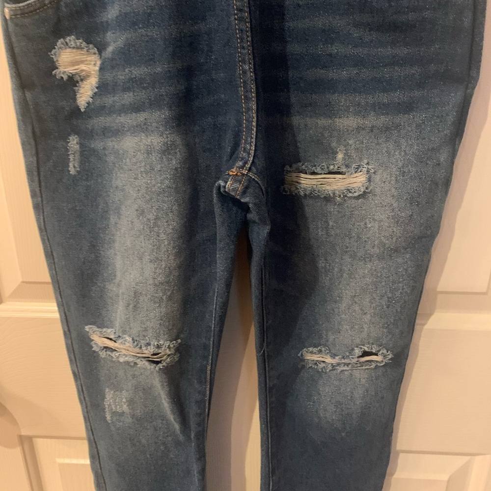 POL -Distressed Overalls - Picture 6 of 9